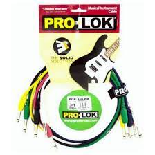 Cable Patch Profesional Prolok PCP-6Q-PK 30 Cm