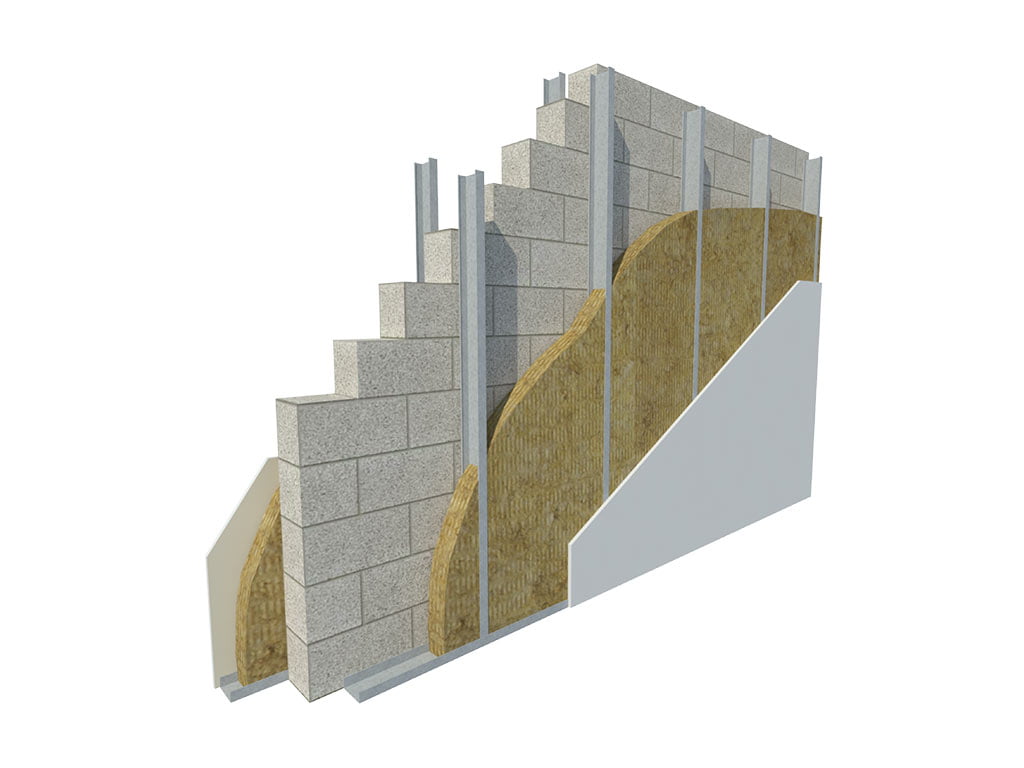 Paquete de 12 Paneles Acústicos de Lana Roca Mineral Suave