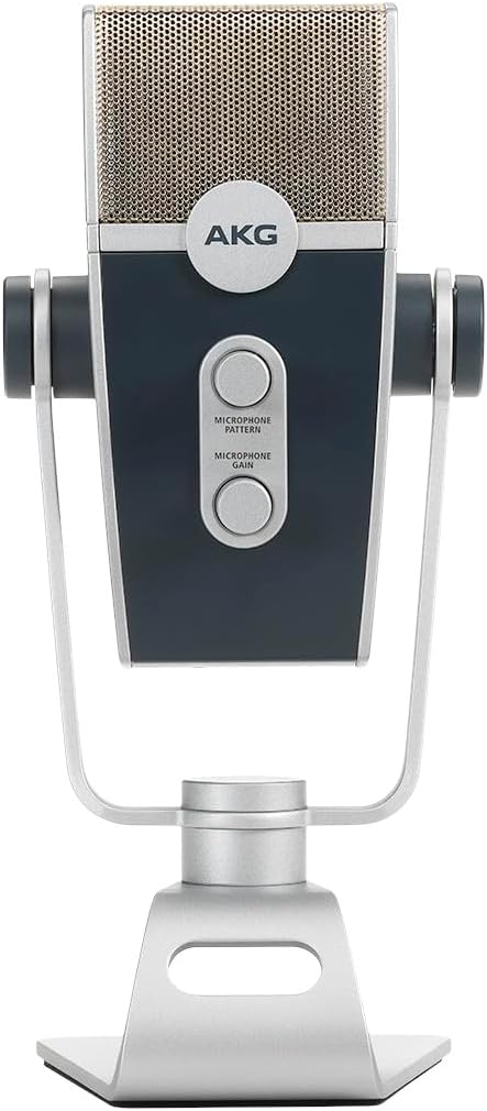 Micrófono Alámbrico para creación de contenido o Podcast AKG C44-USB Lyra