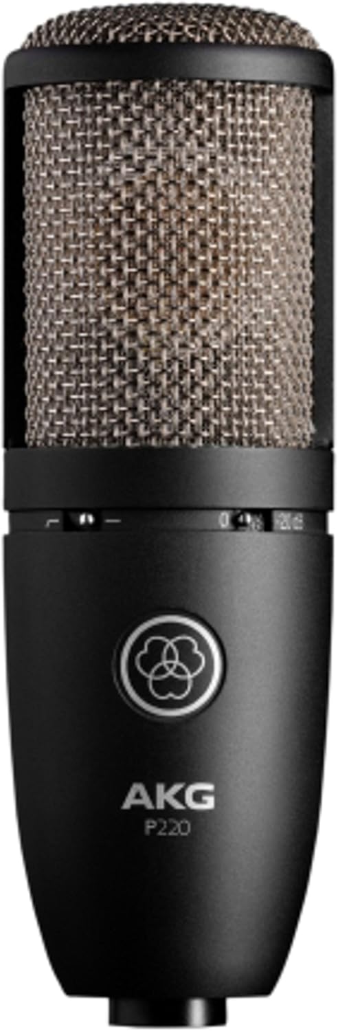Micrófono Alámbrico para Grabación AKG Perception 220 Condensador