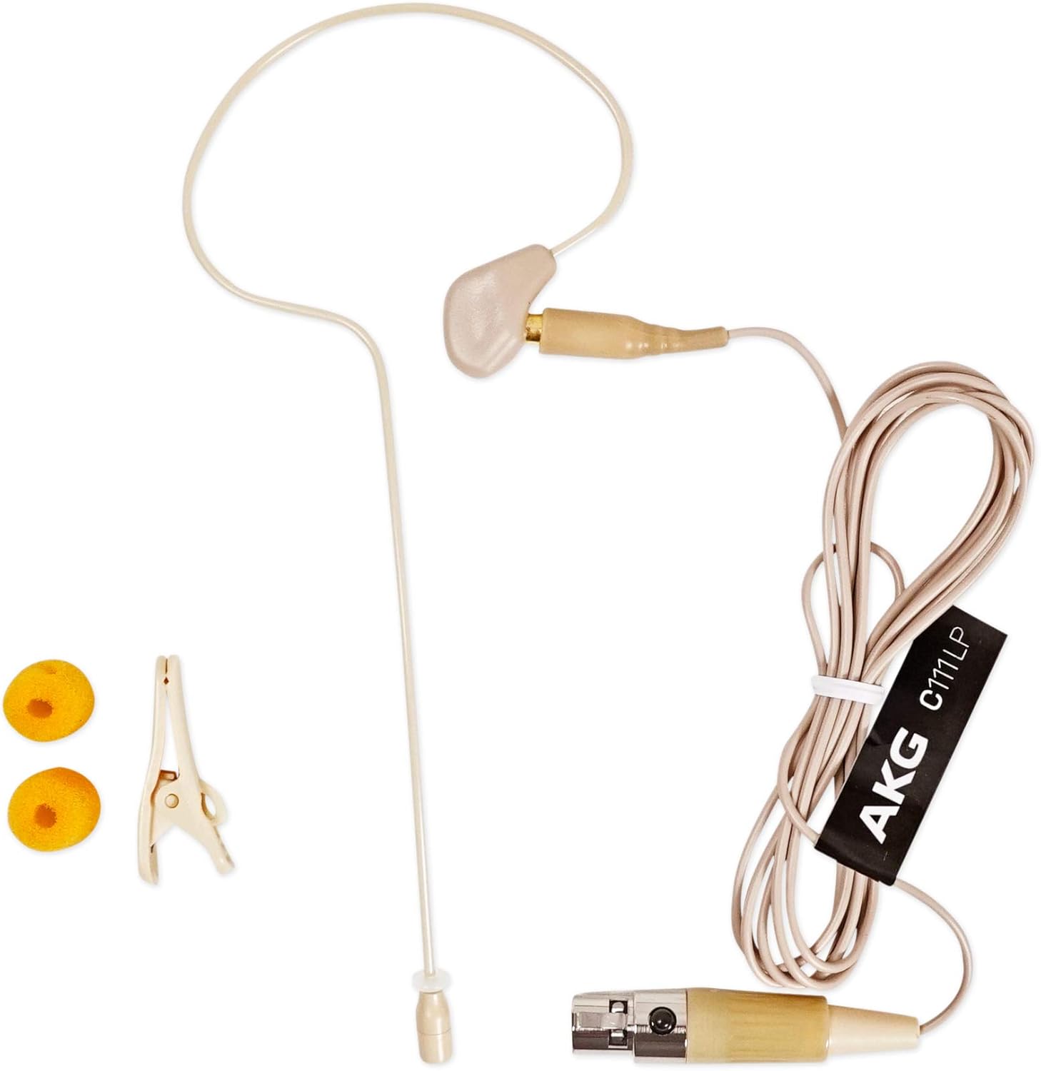 Micrófono Alámbrico para Transmisor de Diadema color piel AKG C111LP