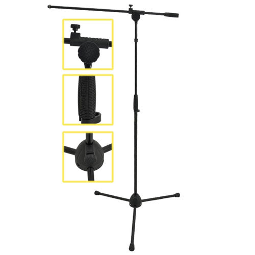Pedestal para micrófono con boom Prolok PMB-950