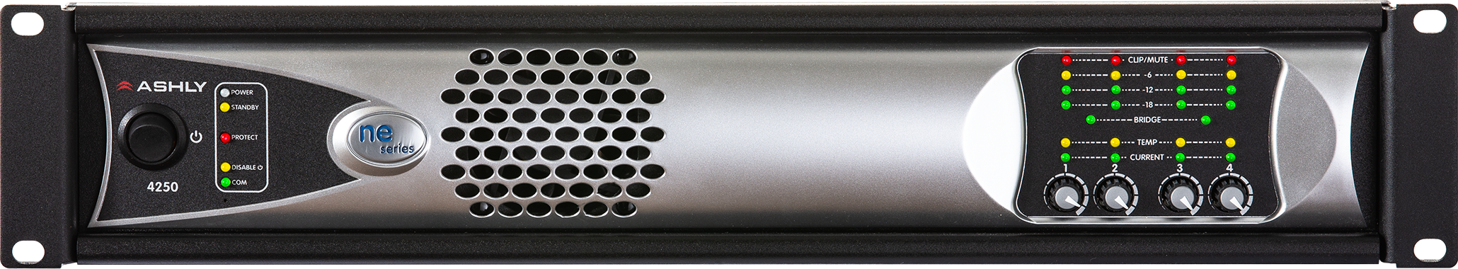 Amplificador Multi Ambiente Ashly NE 4250.70PE (4X250W)