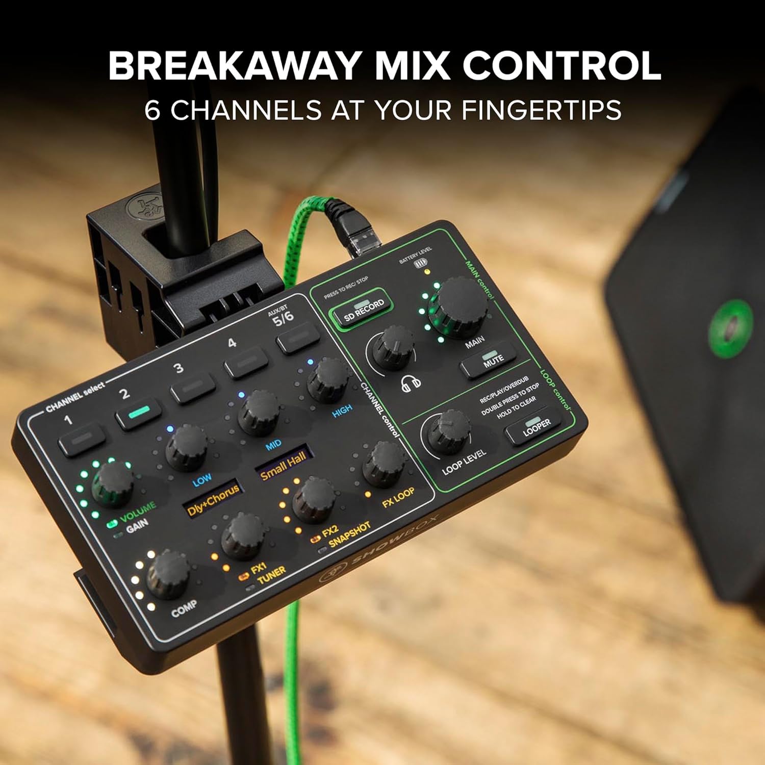 Bocina Amplificada recargable Mackie Showbox