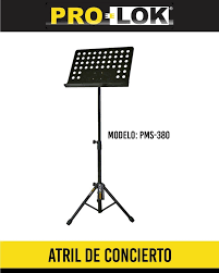 Pedestal de Partitura Profesional Prolok PMS-380