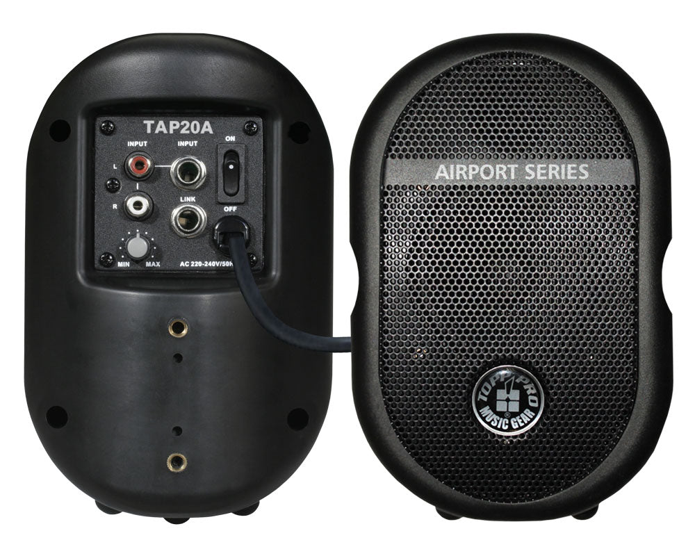 Par de Bocinas Amplificadas para Pared TOPP PRO TAP 20A