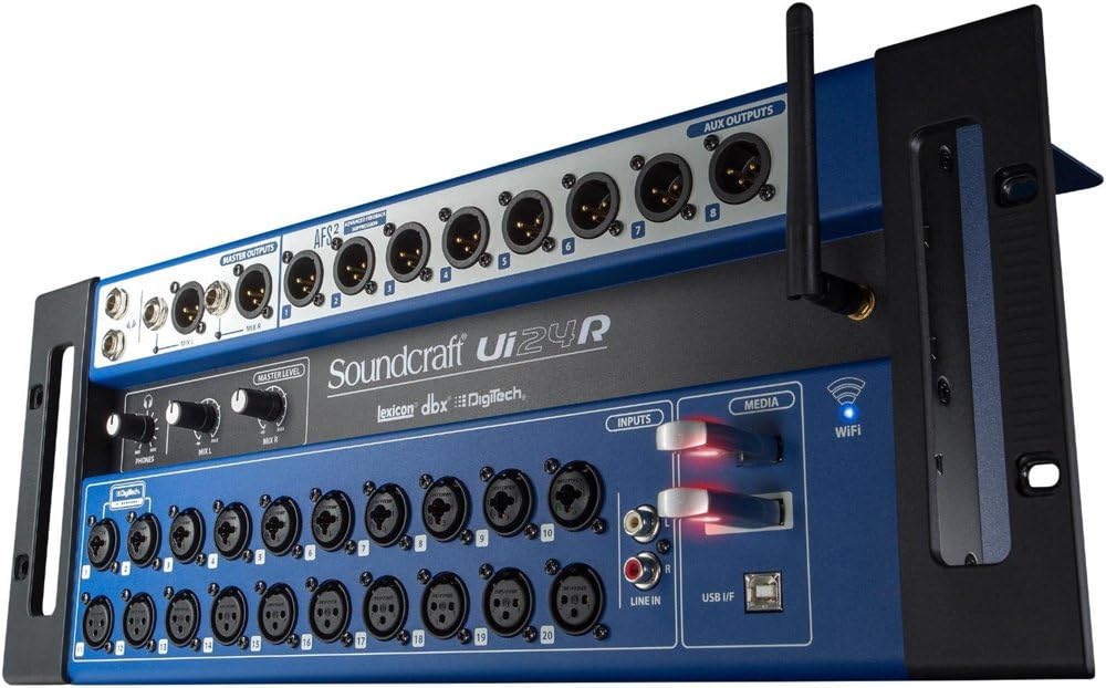 Consola/Mezcladora Digital Soundcraft Ui24R