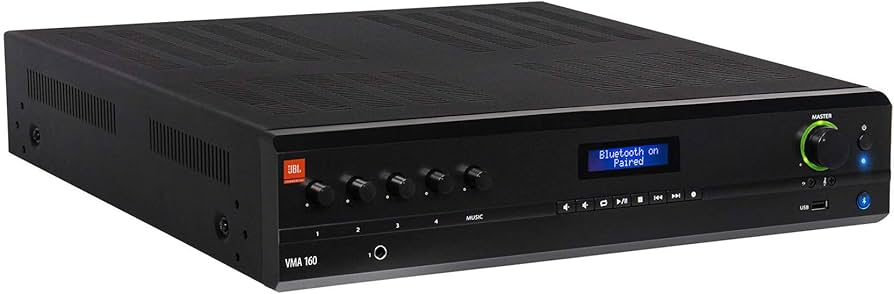 Amplificador de Audio Ambiental JBL VMA160 (1X60W)