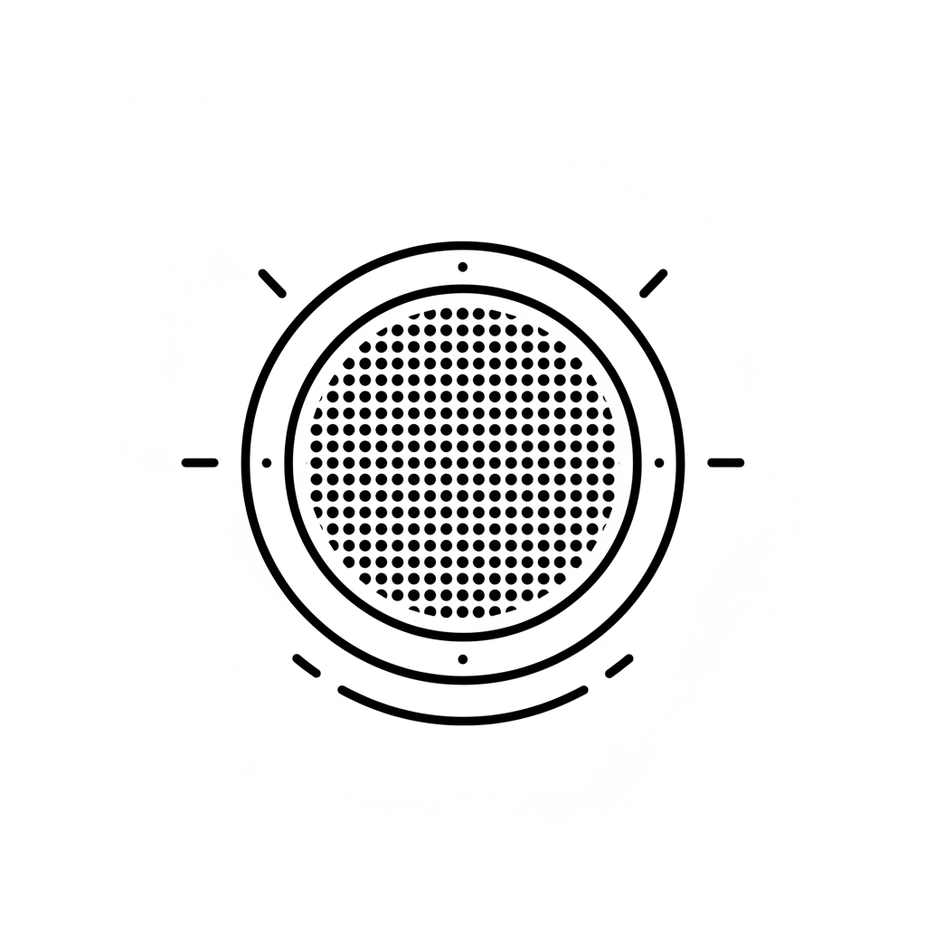 Icono de Bocina para Empotrar en Techo